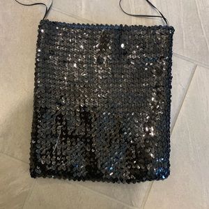 ZARA - sequin tube top
